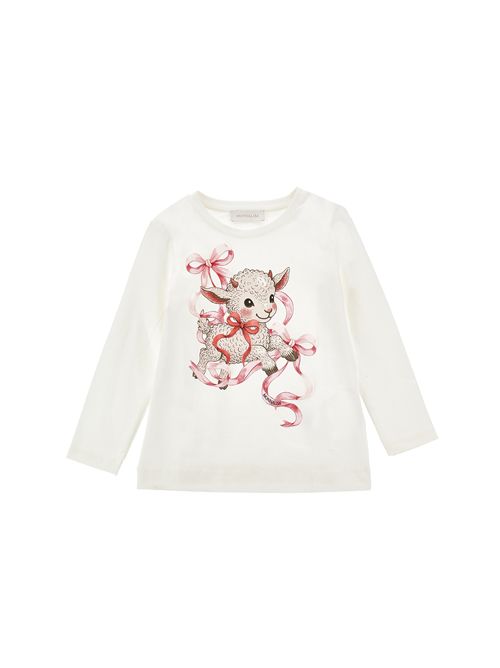 T-shirt, bambina, logata. MONNALISA | 11H642 82010001